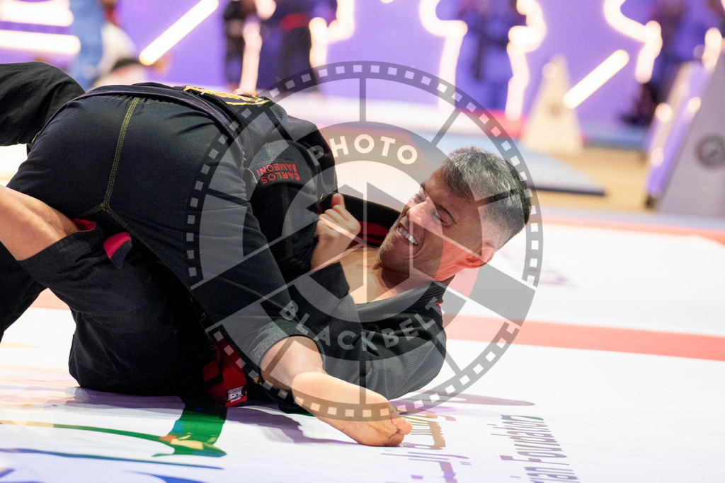 20231107PBB4595 | Fighters compete during the AJP World Master Championship in the Mubadala Arena in Abu Dhabi, Arab United Emirates, on November 7, 2023.