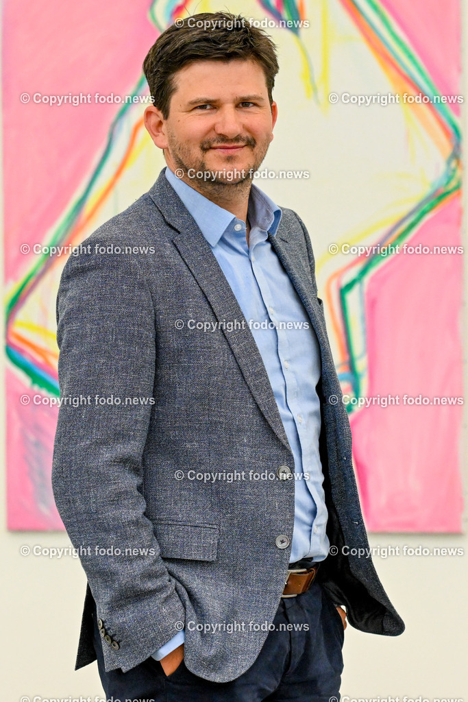 Lentos Kunstmuseum_ Hemma Schmutz und Gernot Barounig_ 04.05.2023-23 | 04.05.2023, Linz, AUT, Lentos Kunstmuseum, im Bild Gernot Barounig (Kaufmaennischer Direktor Lentos Kunstmuseum)