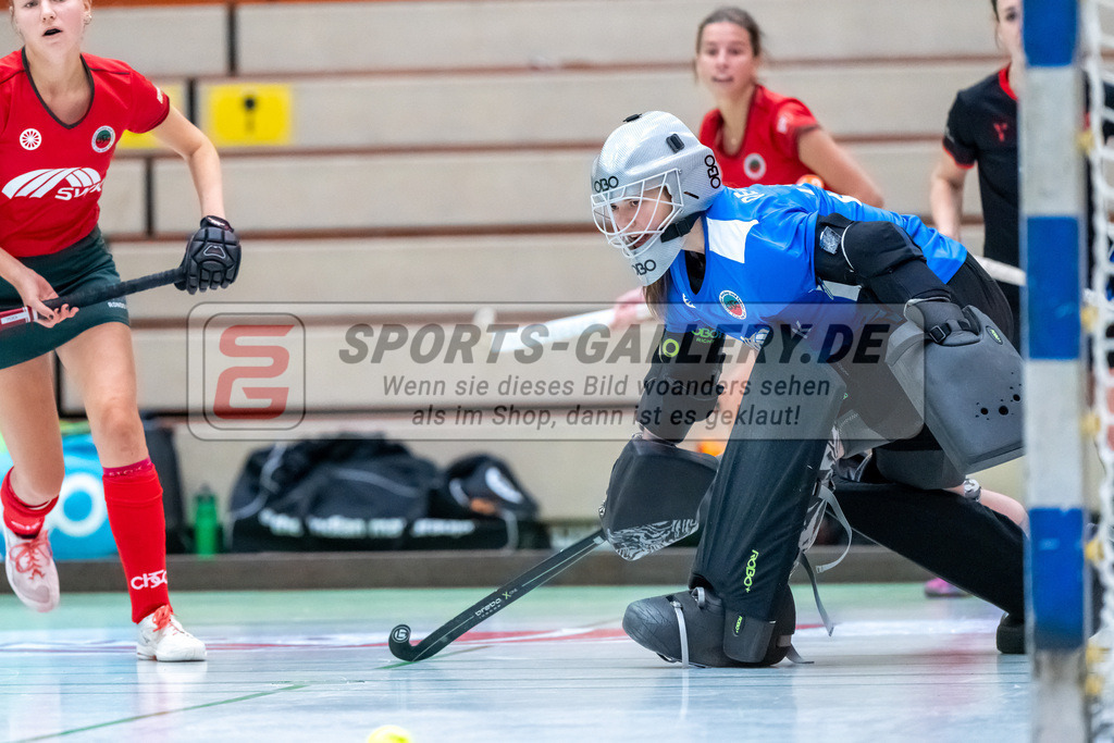 HK_20241214_100163 | 2. Bundesliga Halle Damen Crefelder HTC - DSD Düsseldorf am 14.12.2024 Halle Glockenpitz, Krefeld ,