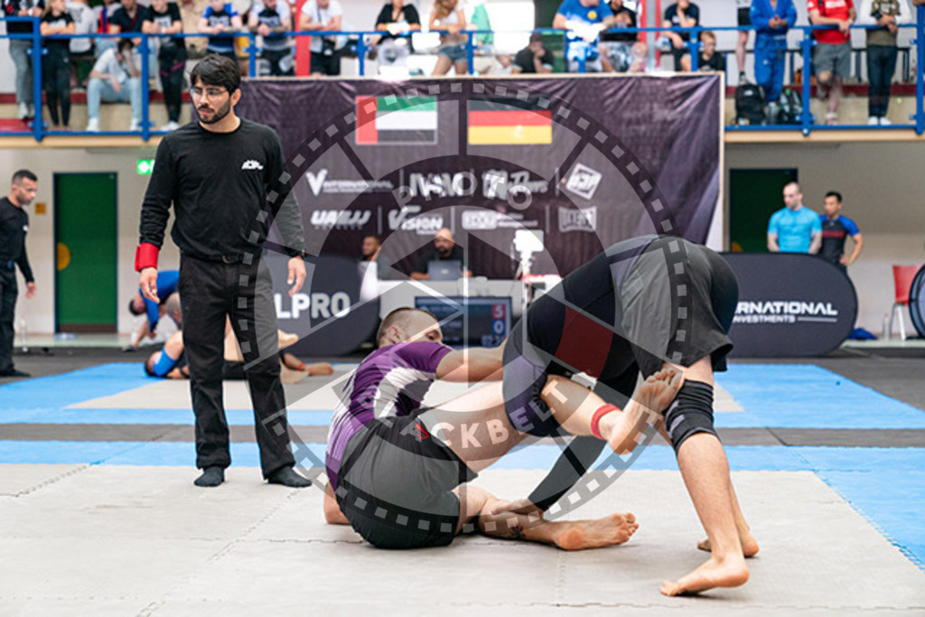 20230826PBB56721 | Fighters compete during the AJP INTLPRO BJJ and grappling competition in Hamburg, Germany, on August 26 2023.