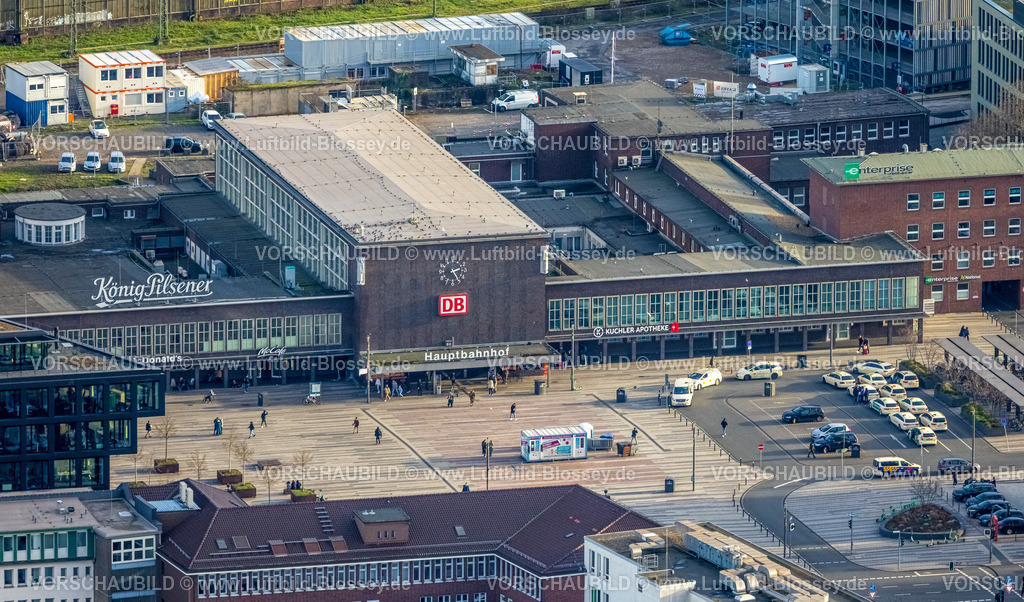 Duisburg230100667 | Luftbild, Duisburg Hbf Westeingang, Portsmouthplatz, Dellviertel, Duisburg, Ruhrgebiet, Nordrhein-Westfalen, Deutschland