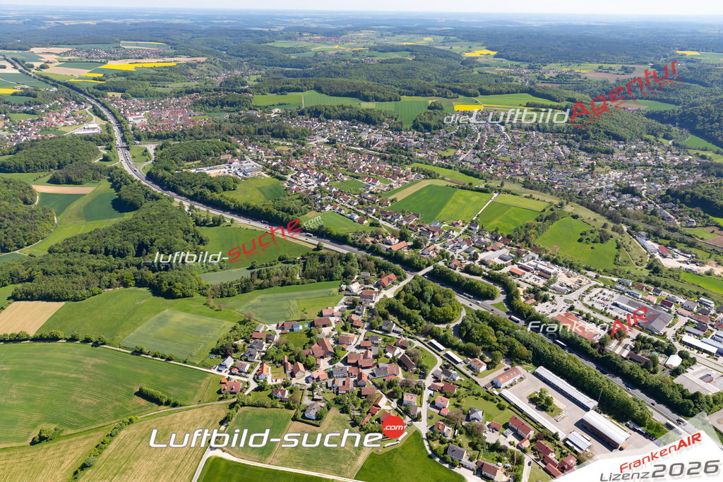Das Luftbild der Stadt Nittendorf wurde 2021 vom Flugzeug heraus erstellt (keine Drohne) Aufnahmehöhe ca.450 Meter- hohe Bildauflösung und Druck-Qualität garantiert!
