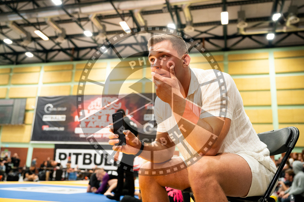20250906PBB1688 | Fighters compete during the ADCC European Trials  competition in Warsaw, Poland, on September 6, 2025.