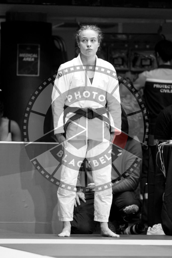 20240121PBB5366 | Fighters compete during the second day of the IBJJF European Championship in Paris, France, on January 21, 2024.