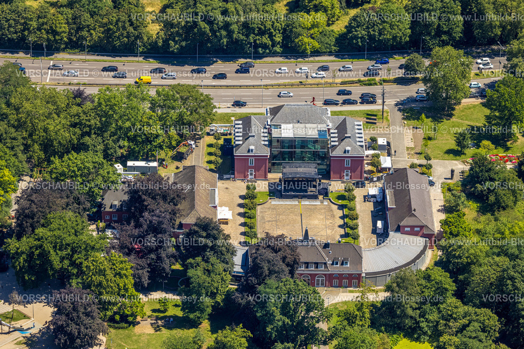 Oberhausen230705395 | Luftbild, LudwigGalerie Schloss Oberhausen, Borbeck, Oberhausen, Ruhrgebiet, Nordrhein-Westfalen, Deutschland