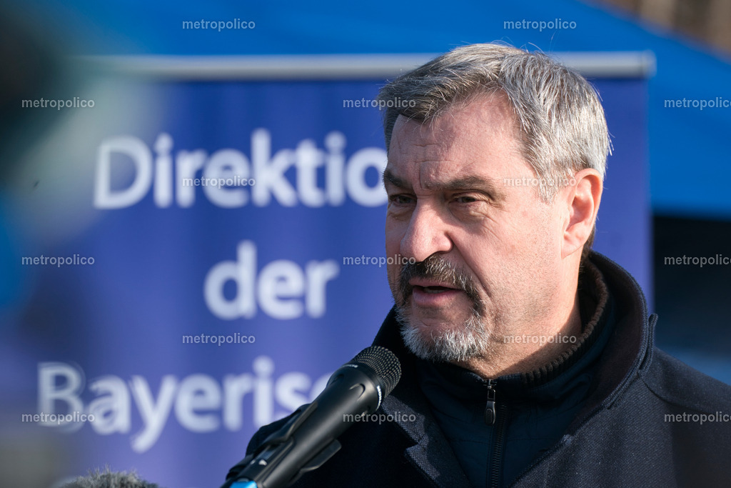 Markus Söder im Rahmen der PK zur Jahresbilanz Grenzpolizei am 6. Feb. 2025 (22) (1) | Metropolico