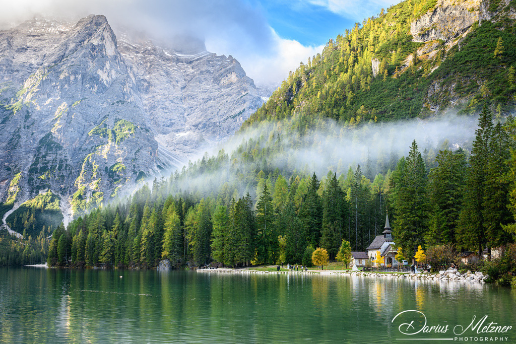 Der Pragser Waldsee | Der Pragser Waldsee im Pragser Tal