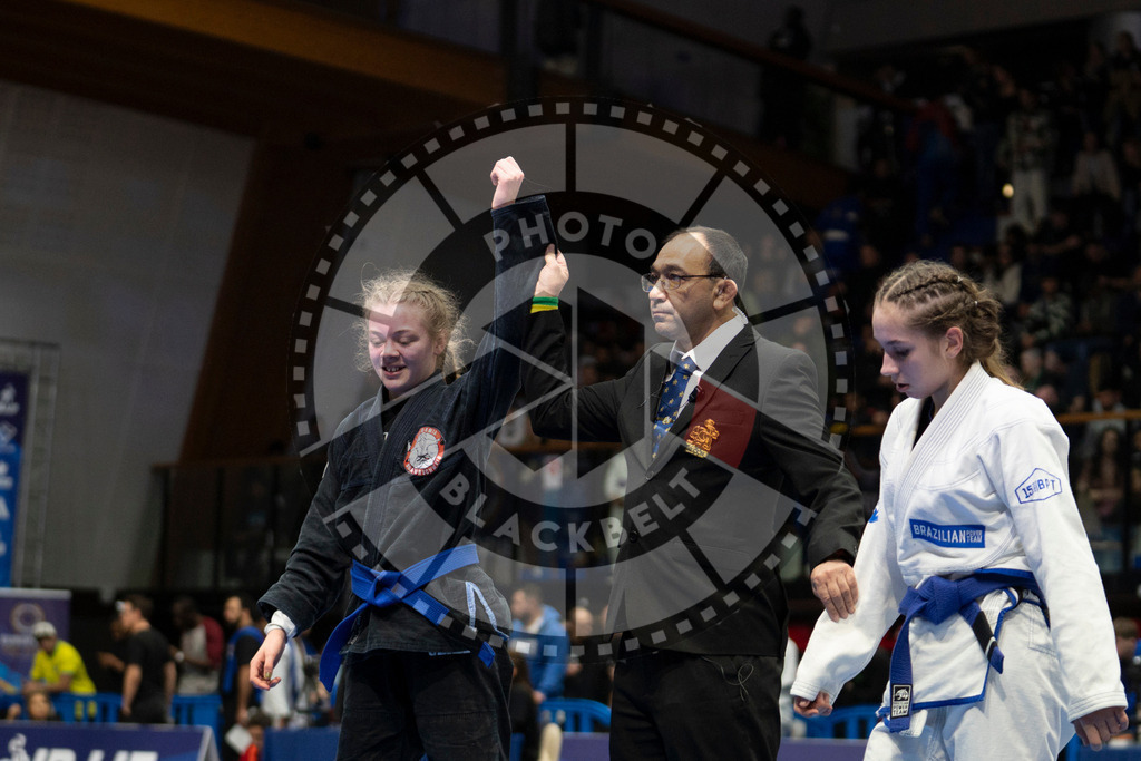 20240119PBB2075 | Fighters compete during the IBJJF European Championship in Paris, France, on January 19, 2024.