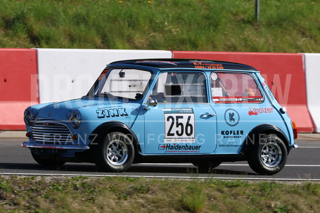 FIA Historic Hill Climb Championship – Rechberg 2026    | Historic race car in action during the FIA Historic Hill Climb Championship at Rechberg, held from 24 to 26 April 2026 near Tulwitz, Styria, Austria. The image shows Dominik NEUMANN (AUT) BMC Mini Cooper S.     