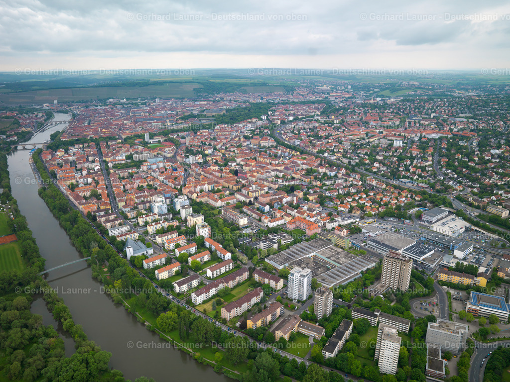 9200816 | Blick über die Sanderau von Süd nach Nord 2010
