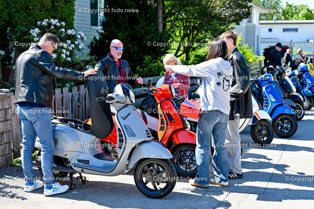 Lets Vespa togehter 2025_ Vespatreffen Neuhofen_ 27.04.2025-53 | 27.04.2025, Neuhofen, Kremsmuenster, AUT, Lets Vespa togehter 2025, Vespatreffen, im Bild Teilnehmer Vespatreffen, Motorsport Stadler©Copyright: Harald Dostal / fodo.media   Alle Bilder honorarfrei