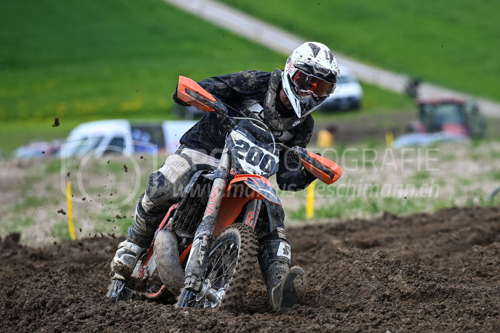 Motocross Schlatt bei Winterthur - 29. April 2023 | #200 Bickel Karlheinz aus Thueringen (AT) auf KTM in der Kategorie MX2 am Motocross Schlatt bei Winterthur, 29. April 2023.
Instagram: @mx_schlatt | @mc_wila | @sam_schweiz
Bild: Sportfotografie Markus Aeschimann | www.markus-aeschimann.ch - Realisiert mit Pictrs.com
