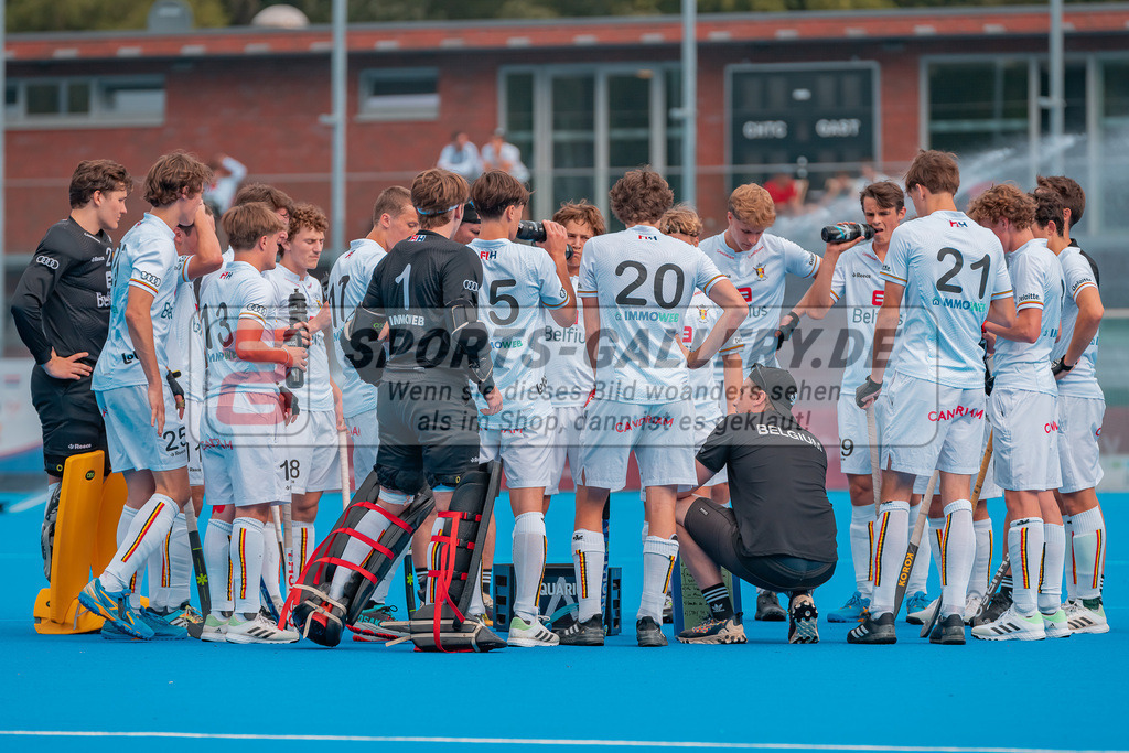 HK_20230715_102248 | Euro Hockey MU18 SF1 Belgium vs Netherlands  Championship Girls &amp; Boys am 15.7.2023 CHTC , Krefeld ,