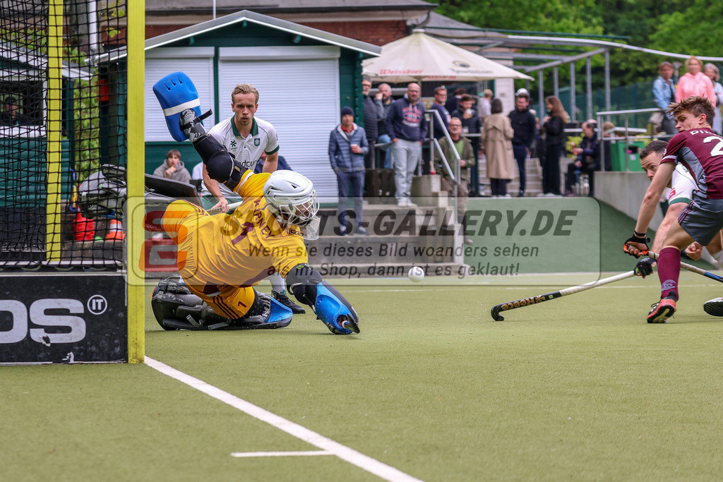 MJ_2023-05-20-HTCU-MSC-43 | Benjamin Kurney (Münchner SC #1), Uhlenhorst Mülheim - Münchner SC am 1.10.2022 im Waldstadion, Mülheim a. d. Ruhr