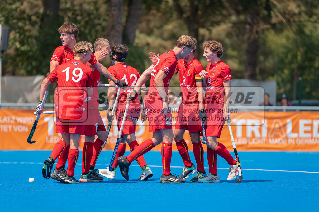 HK_20230709_100088 | Euro Hockey MU18 Belgium - Ireland Championship Girls &amp; Boys am 9.7.2023 CHTC , Krefeld ,
