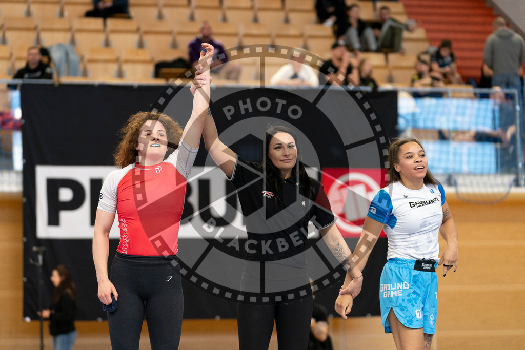 20240316PBB0479 | Athletes compete during the ADCC Eastern European Open grappling Competition in Poznan, Poland, on March 16, 2024.