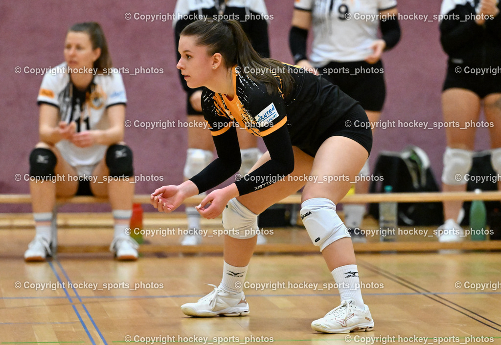 ASKÖ Volley Eagles Villach vs. TI- Schu Staudinger Volley 22.3.2024 | #15 Helena MORITZ Villach ASKÖ Volley, ASKÖ Volley Eagles Villach vs. TI- Schu Staudinger Volley 22.3.2024, ASKÖ Volley Eagles Villach vs. TI- Schu Staudinger Volley am 22.03.2024 in Villach (Ballspielhalle Lind), Austria, (Photo by Bernd Stefan)