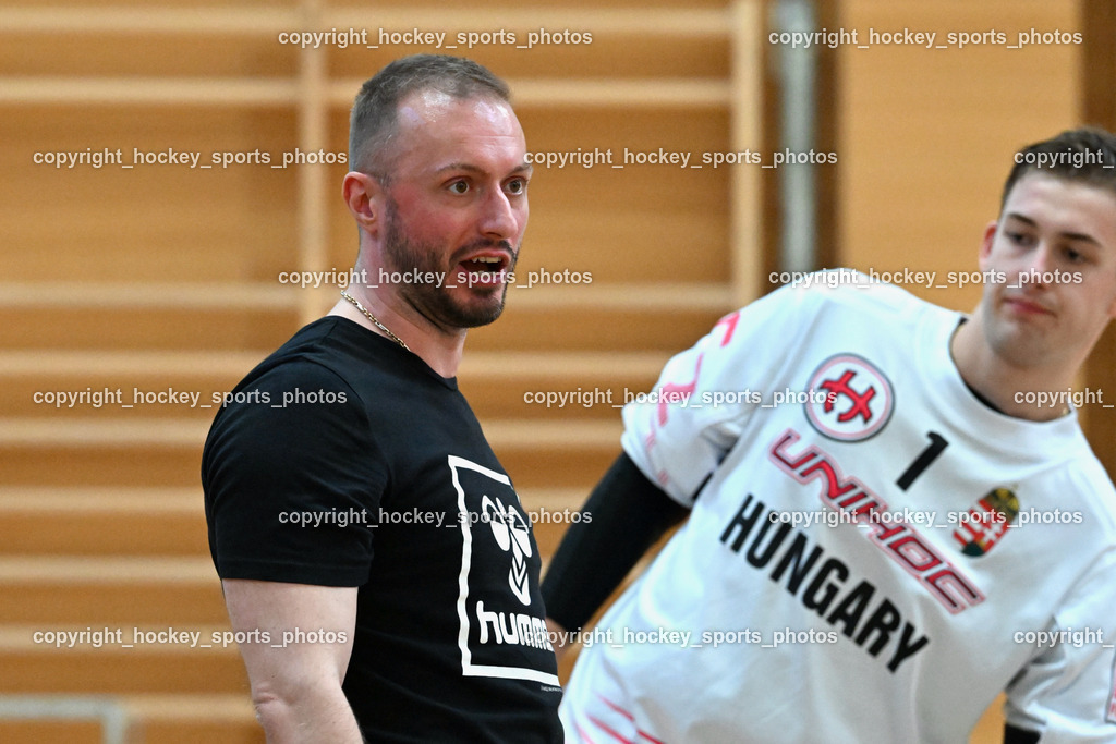 VSV Unihockey vs. Dunai Krokodilok 9.9.2023 | Headcoach Dunai Krokodilok Laszlo Vigh