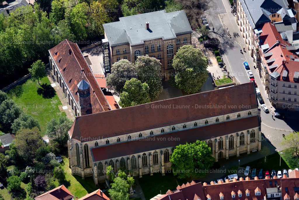 4026650 | ERFURT 07.05.2020 Kirchengebäude der " Predigerkirche " an der Predigerstraße in Erfurt im Bundesland Thüringen, Deutschland. // Church building of " Predigerkirche " on Predigerstrasse in Erfurt in the state Thuringia, Germany. Foto: Gerhard Launer