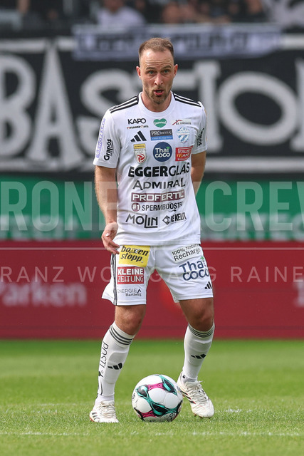 SK Puntigamer Sturm Graz vs TSV Egger Glas Hartberg – Championship Group    | Graz, Austria, 12.Apr.26 - SOCCER - ADMIRAL Bundesliga, SK Puntigamer Sturm Graz vs TSV Egger Glas Hartberg. The image shows Tobias Kainz (Hartberg).    