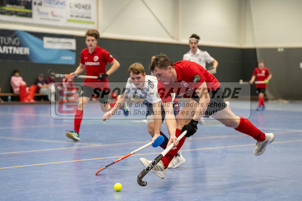 HK_20250201_102178 | 2. Bundesliga Halle Herren Düsseldorfer HC - Club Raffelberg am 1.2.2025 Halle am Seestern, Düsseldorf ,