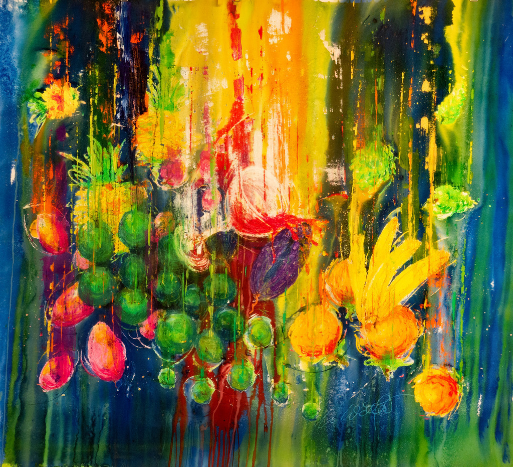 Absturz-1zu1.1 | Michael Willfort geistliche Kunst Gemälde Bilder - Realisiert mit Pictrs.com
