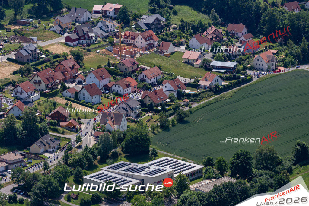Das Luftbild der Stadt Weismain wurde 2018 vom Flugzeug heraus erstellt (keine Drohne) Aufnahmehöhe ca.400 Meter- hohe Auflösung für beste Druck-Qualität