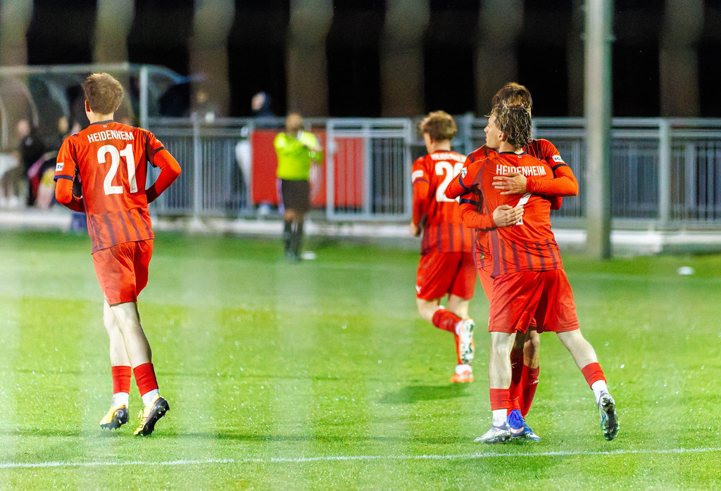 FCHVFB_260325_3-59 | 1.FC Heidenheim 1846 vs. VfB Stuttgart, Fußball, A-Junioren, Verbandspokal, 2025/2026, 25.03.2026 in Heidenheim, Rasenplatz, Walter-Birkhold-Jugendstadion(Foto: Michael Bulling) - Realisiert mit Pictrs.com