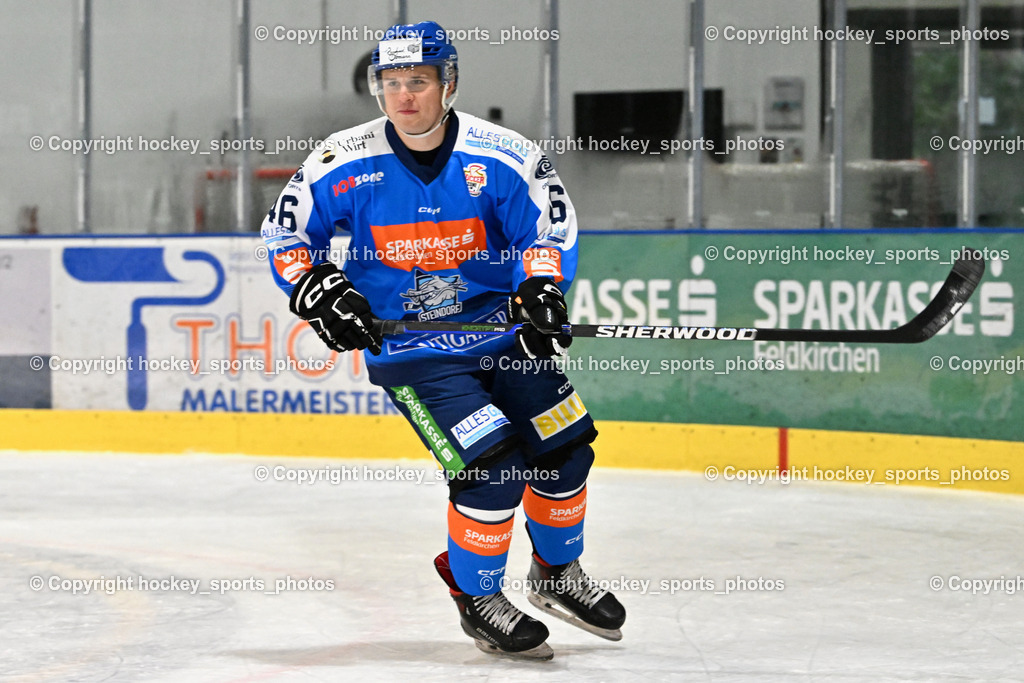ESC Steindorf Sparkasse Feldkirchen Shooting | #46 Maurer Julian, ESC Steindorf Sparkasse Feldkirchen Shooting, ESC Steindorf Sparkasse Feldkirchen Shooting am 24.10.2025 in Steindorf (Ossiachersee Halle), Austria, (Photo by Bernd Stefan)