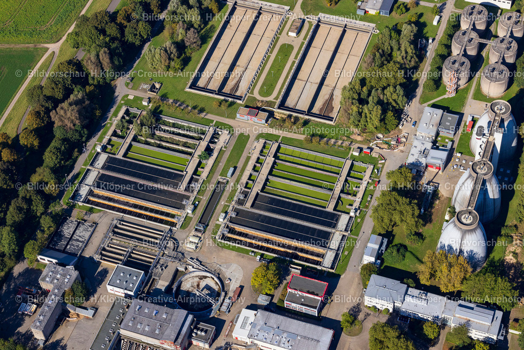 Luftbilder Düsseldorf-5000 | Luftbilder Düsseldorf Klärwerk Süd - Realisiert mit Pictrs.com