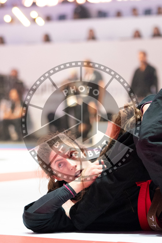 20231107PBB3915 | Fighters compete during the AJP World Master Championship in the Mubadala Arena in Abu Dhabi, Arab United Emirates, on November 7, 2023.