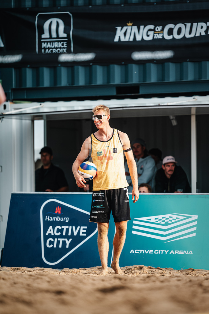 Beachvolleyball | Männer | Queen and King of the Court | Hamburg | 31.05.2024 | Jonas Reinhardt
