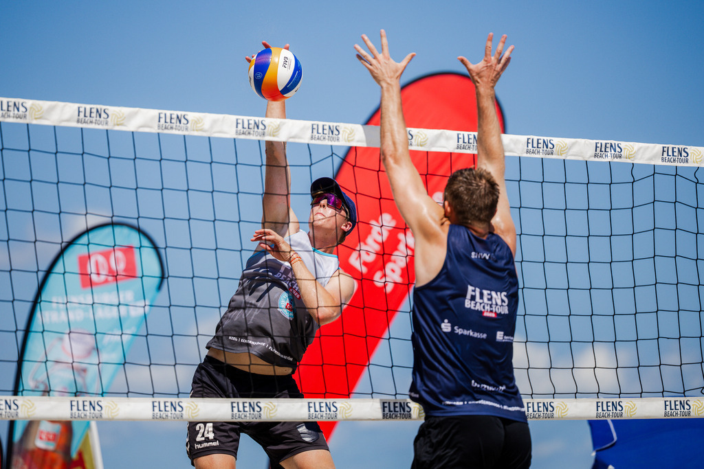 Beachvolleyball I Saison 2026 I FLENS Beach-Tour I 5. Turnier I Ostseebad Eckernförde | Jasper Lorenz Fotografie - Realisiert mit Pictrs.com