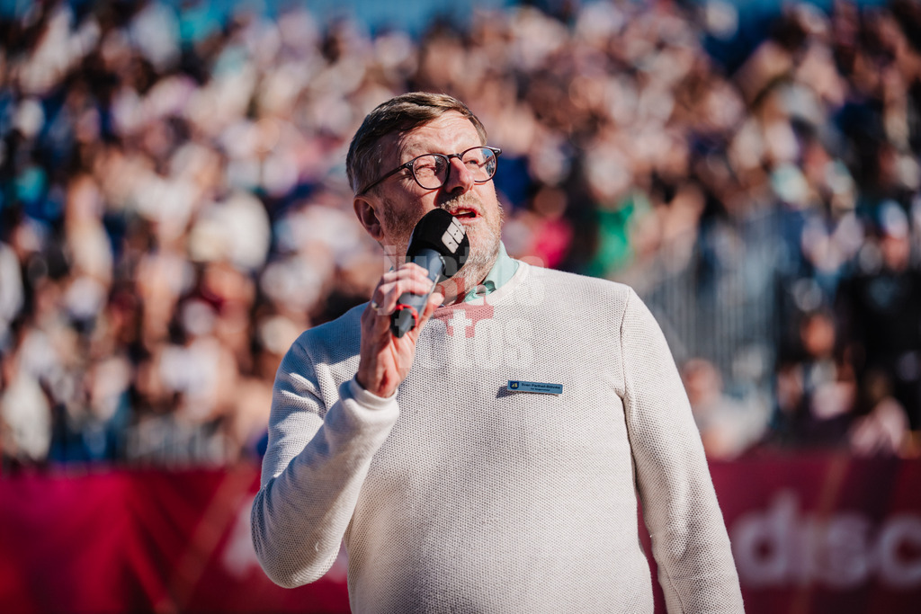 Beachvolleyball | Männer und Frauen | Deutsche Meisterschaften 2025 Timmendorfer Strand | 07.09.2025 | Sven Partheil-Böhnke (Bürgermeister Timmendorfer Strand)