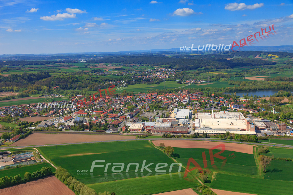 Luftbild von  Redwitz-rodach - Luftaufnahme wurde 2017 von https://frankenair.de mittels Flugzeug (keine Drohne) erstellt - die Geschenkidee