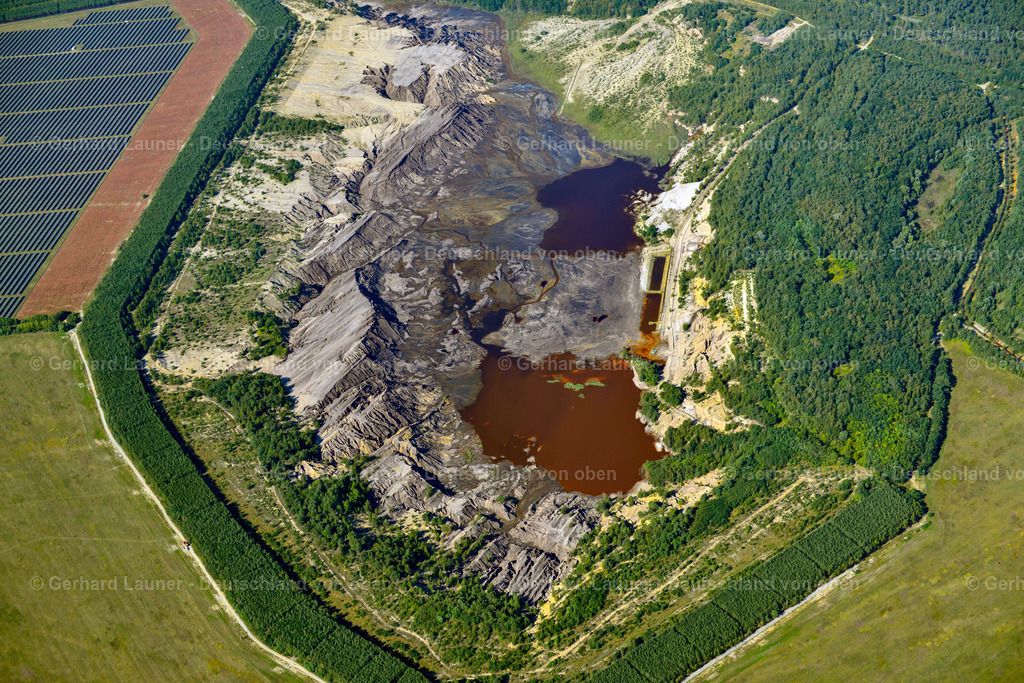 3637045 | BRAUNSBEDRA 08.09.2021 Rekultivierung der ehemaligen Tagebau - Fläche an den Uferbereichen des Sees " Geiseltalsee " in Braunsbedra im Bundesland Sachsen-Anhalt, Deutschland. // Open pit re cultivation on the shores of the lake " Geiseltalsee " in Braunsbedra in the state Saxony-Anhalt, Germany. Foto: Gerhard Launer