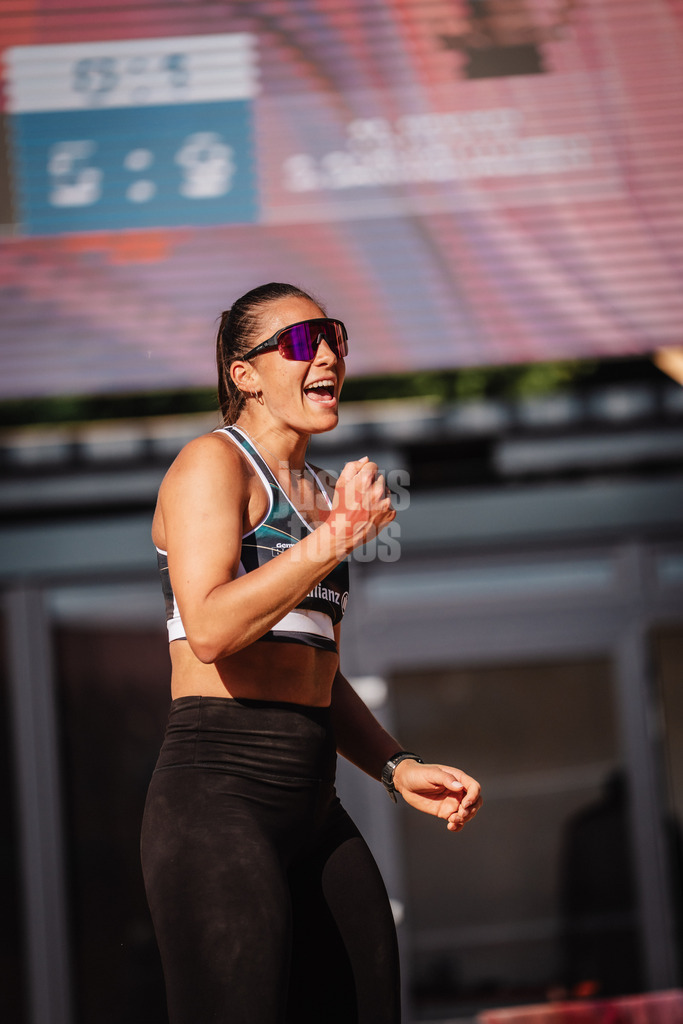 Beachvolleyball | Frauen | Allianz German Beach Tour 2025 | Tourstop Düsseldorf | 08.05.2025 | Leonie Klinke jubelt
