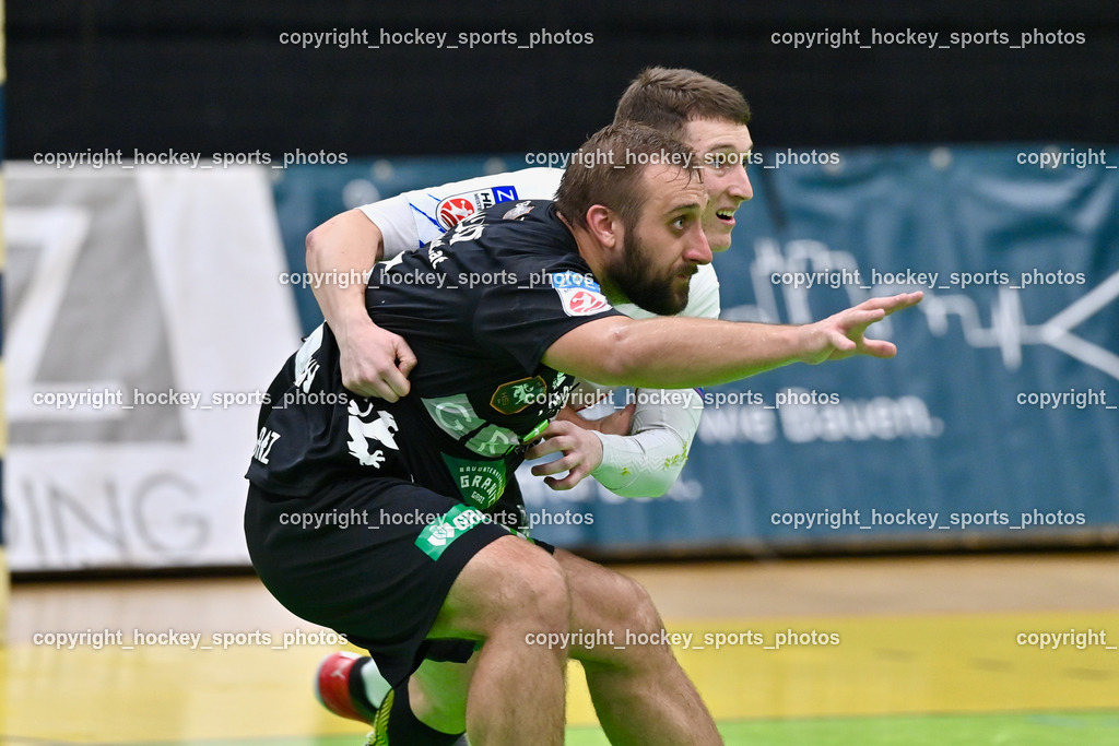 HSG Holding Graz vs. SC Ferlach 16.9.2022 | #5 HALLMANN Christian, #17 PAVLOV Hari