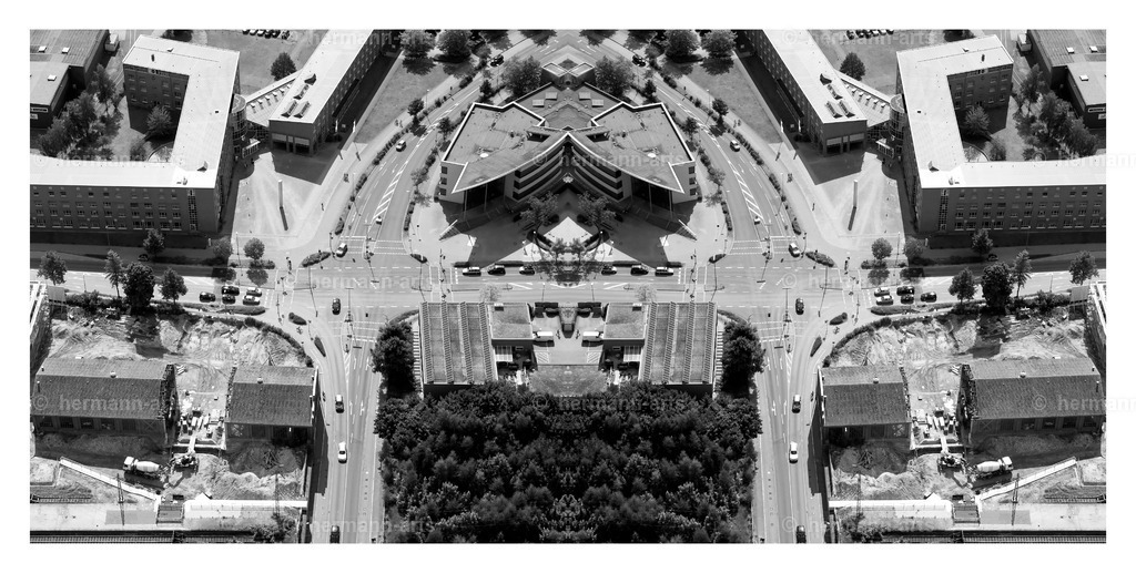 Hermann-Arts_Spiegelbilder_084 | Photo Foto Kunst Art schwarzweiss Bilder Rheine Münster Berlin Blumen 