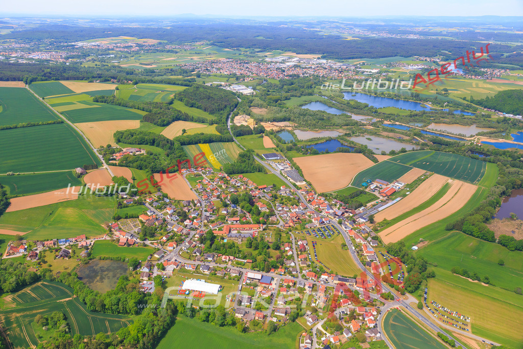 Luftbild von Trieb Lichtenfels - Luftaufnahme wurde 2016 von https://frankenair.de mittels Flugzeug (keine Drohne) erstellt - die Geschenkidee