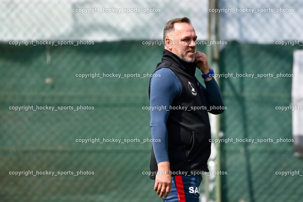 Donau Klagenfurt vs. SAK | Headcoach SAK Goran Jolic, SV Donau Klagenfurt vs. SAK, SV Donau Klagenfurt vs. SAK am 11.04.2026 in Klagenfurt (Sportplat Donau ), Austria, (Photo by Bernd Stefan)