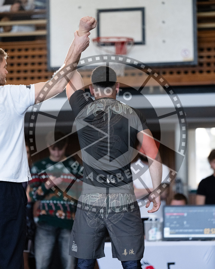 20251129PBB6847 | Fighters compete during the luta livre competition ILLCS XI winter edition on November 29, 2025 in Hannover, Germany.