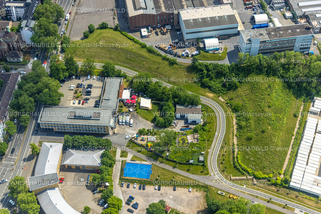 Bochum220503400 | Luftbild, Gewerbegebiet Bessemer Straße, Kruppwerke, Bochum, Ruhrgebiet, Nordrhein-Westfalen, Deutschland