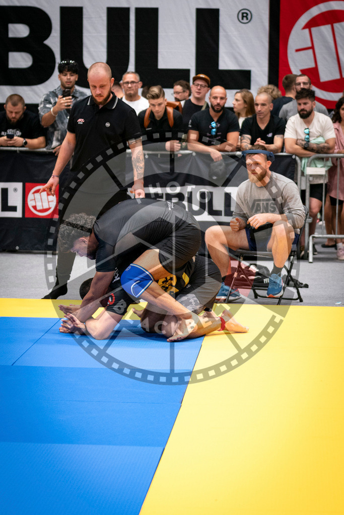 20230916PBB1838 | Fighters compete during the grappling tournement ADCC Trials (European, Middle East and African Championship) in Warsaw, Poland, on September 16, 2023.