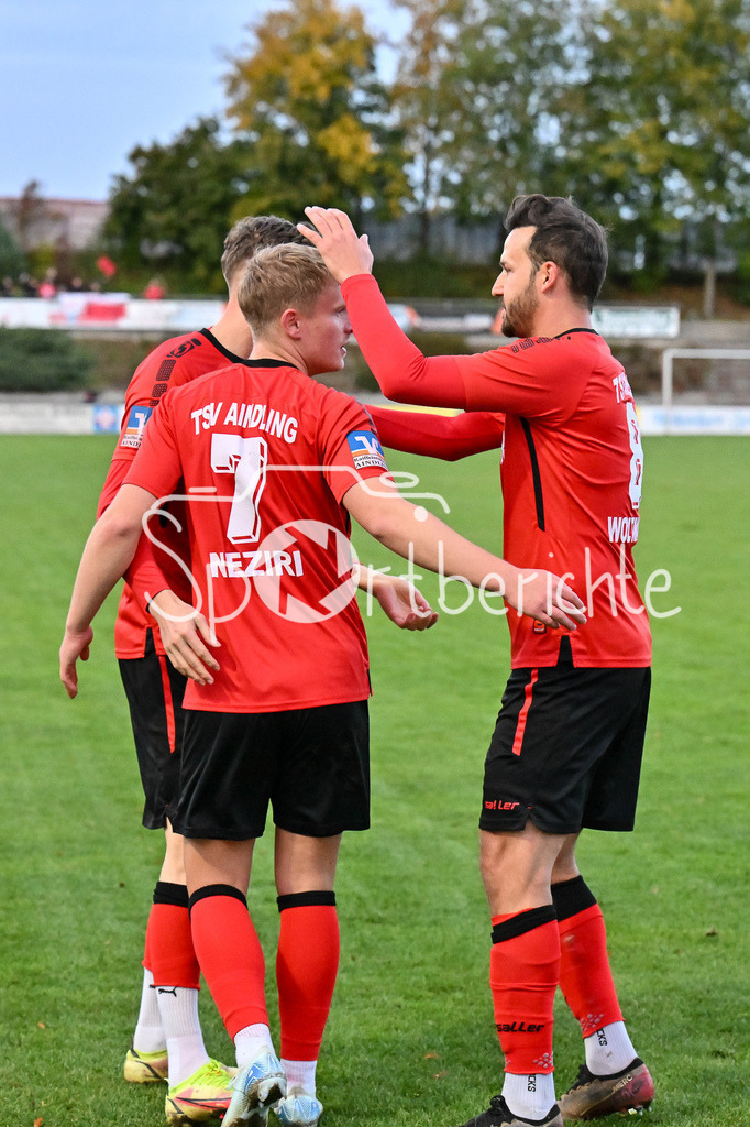 TSV Aindling - SC Oberweikertshofen | Jubel nach 1-0