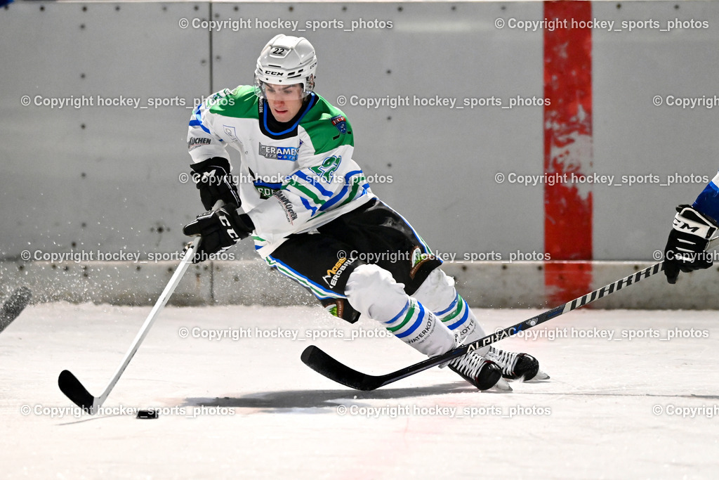 EC Tigers Paternion vs. EC Feld am See Ledenitzen | #22 Moser Tobias Feld am See Ledenitzen, EC Tigers Paternion vs. EC Feld am See Ledenitzen, EC Tigers Paternion vs. EC Feld am See Ledenitzen am 19.01.2025 in Villach (Eisplatz Paternion), Austria, (Photo by Bernd Stefan)