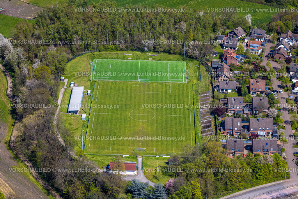 Herne230402952Ost | Luftbild, Sportplatz Glück Auf Stadion, SV Sodingen, Börnig, Herne, Ruhrgebiet, Nordrhein-Westfalen, Deutschland