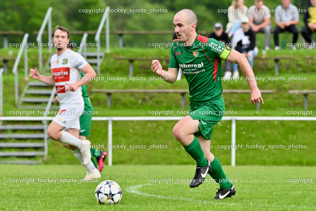 FC ASKÖ Gmünd vs. Rapid Lienz  | #3 Maximilian Kohlmaier Stranner ASKÖ Gmünd, FC ASKÖ Gmünd vs. Rapid Lienz , FC ASKÖ Gmünd vs. Rapid Lienz  am 02.06.2024 in Gmünd (Sportplatz Gmünd), Austria, (Photo by Bernd Stefan)