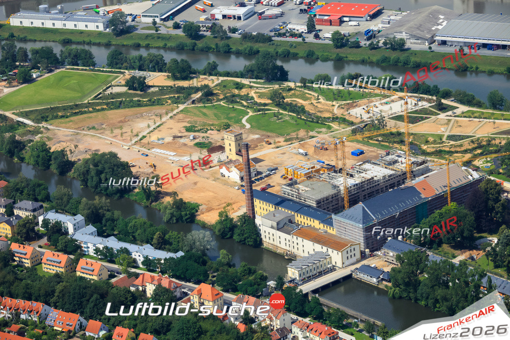 Die Luftaufnahme Gaustadt -  wurde vom UL-Flugzeug (keine Drohne) aus fotografiert.Hohe Druck- Auflösung-die Geschenkidee!