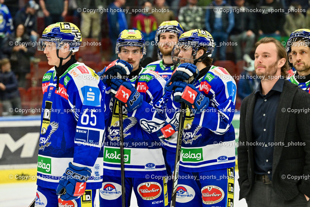 EC IDM WÄRMEPUMPEN VSV vs. MOSER MEDICAL GRAZ99ERS | Hängende Köpfe EC VSV, #65 Michael Kernberger EC VSV, #34 Dominik Prodinger EC VSV, #14 Johannes Tschurnig EC VSV, #8 Maximilian Rebernig EC VSV, #9 Alexander Rauchenwald EC VSV, EC IDM WÄRMEPUMPEN VSV vs. MOSER MEDICAL GRAZ99ERS, EC IDM WÄRMEPUMPEN VSV vs. MOSER MEDICAL GRAZ99ERS am 17.03.2026 in Villach (Stadthalle Villach), Austria, (Photo by Bernd Stefan)